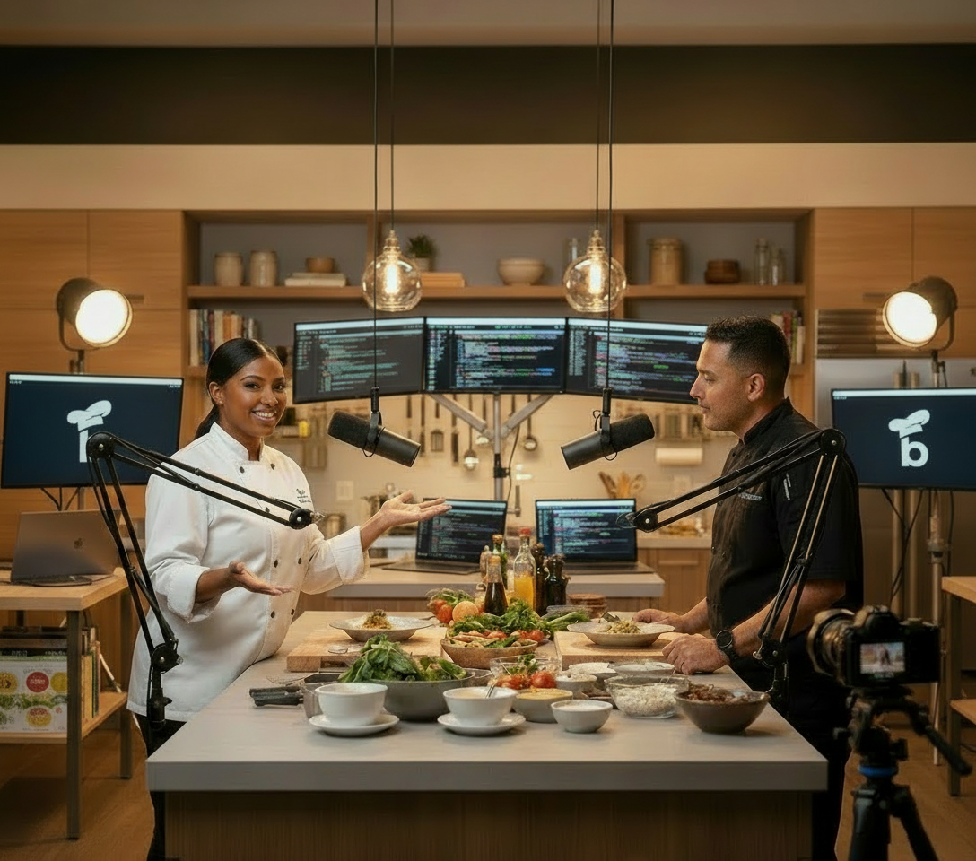 Cooking Performance Show Bon AppéTech | Curated Tech Events & Cooking Show